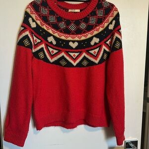 Cozy fun patterned Marine Layer sweater